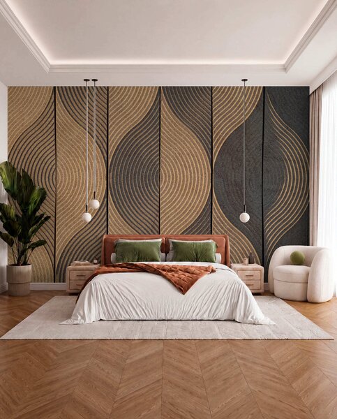 Fototapety Vlny v orientálním stylu, Fototapety geometrie, u75837 : uwalls.cz