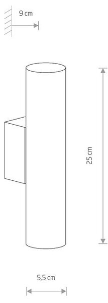 Svítidlo Nowodvorski EYE WALL WHITE 8073