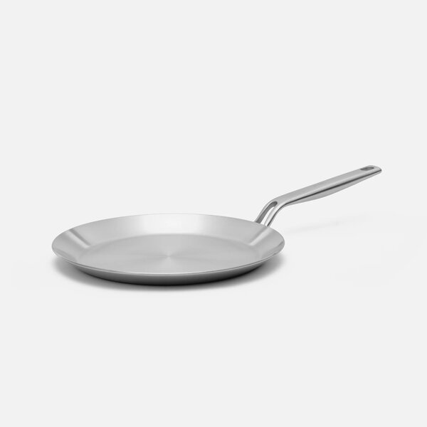 Fabini Palačinková pánev Lucca 4.0 Pro, ø 28 cm - Nerezová beznýtová pánev z vícevrstvé nerezové oceli bez poklice