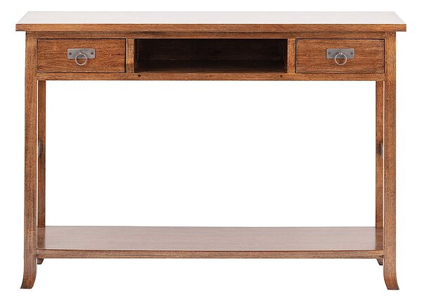 Boční stolek Aston brown 110x38x77cm