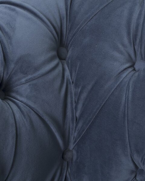 Křeslo Chesterfield Classic Velvet Midnight 118x96x77cm