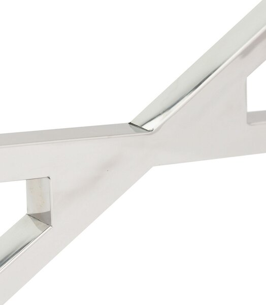 Stolek Flavio silver 130x70x41cm