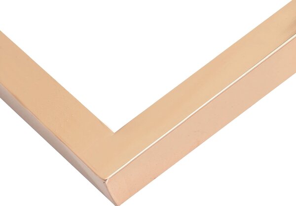 Stolek Flavio rose gold 130x70x41cm