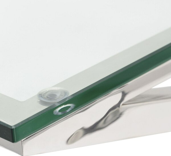 Stolek Flavio silver 130x70x41cm