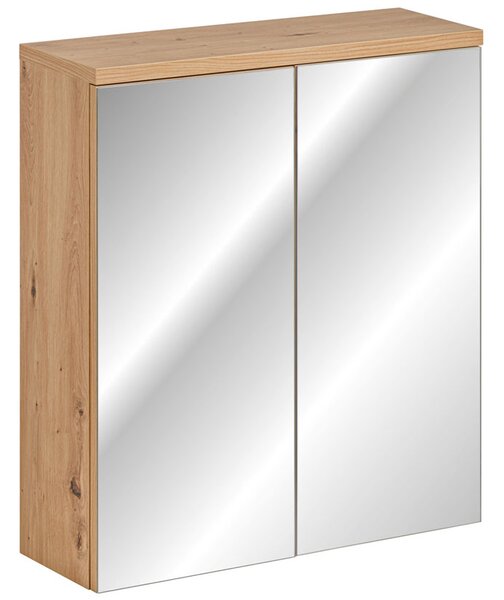 Koupelnová zrcadlová skříňka s osvětlením SAMOA 60 cm
