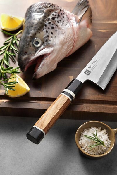 XinZuo Nůž Deba F3S 180 mm