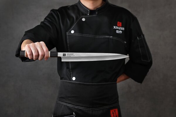 XinZuo Nůž Sashimi F3S 270 mm