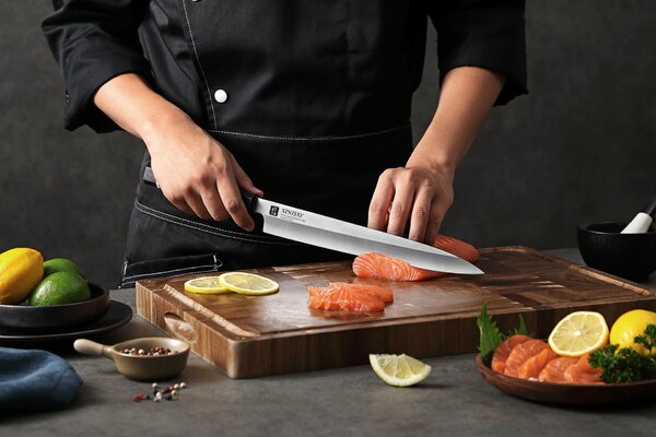 XinZuo Nůž Sashimi F3S 270 mm