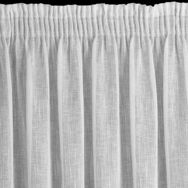Záclona CARLA bílá, 300x145 cm