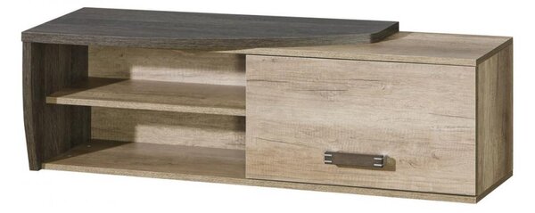 Závěsná skříňka ROMEO R11 levá hnědá (120 x 37) cm
