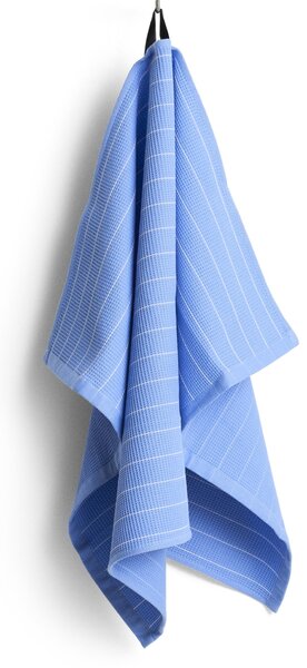 Utěrka z organické bavlny Canteen Sky blue pinestripe