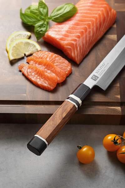 XinZuo Nůž Sashimi F3S 300 mm