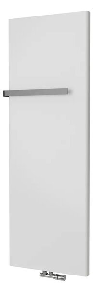 ISAN Melody Arte designový radiátor 1765 × 456 mm, 689 W, středové připojení, bílá RAL 9016