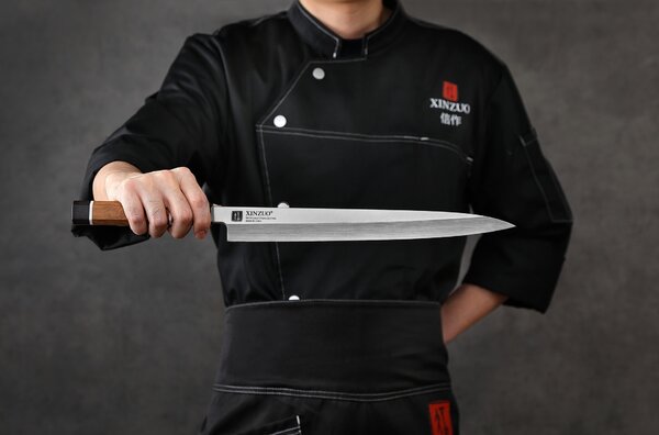 XinZuo Nůž Sashimi F3S 300 mm