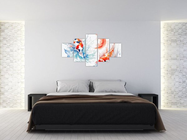 Obraz - Ryby (125x70 cm)