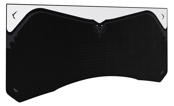 Velká ochranná herní podložka na stůl Diablo X-Forge Black Nightwolf Moon 160 x 60 cm