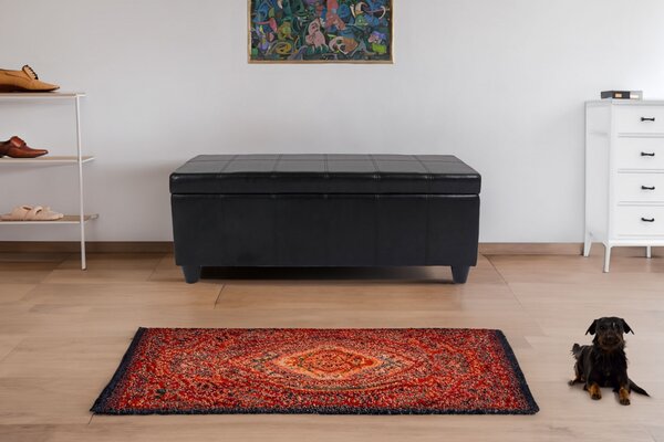Skladovací lavice Krien 112 x 45 x 45cm - Bílá