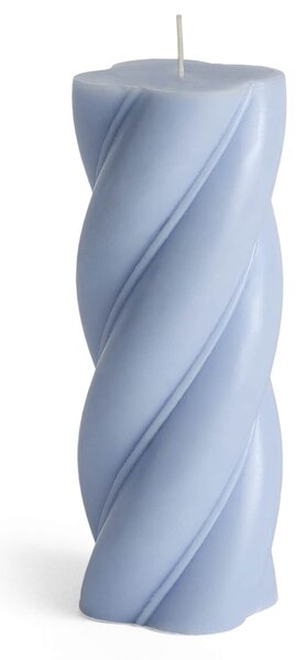 Svíčka Soft Serve Light blue – 19,5 cm