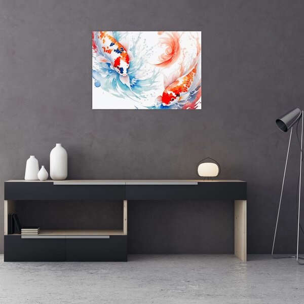 Obraz - Ryby (70x50 cm)
