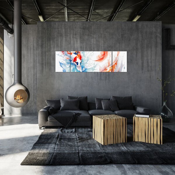 Obraz - Ryby (170x50 cm)