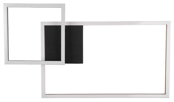 Stropní LED svítidlo PADELLA černá/kov