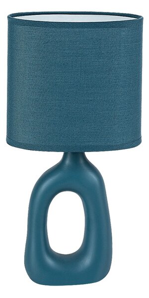 Rabalux Modrá stolní lampa Sylira pro žárovku E14 74072
