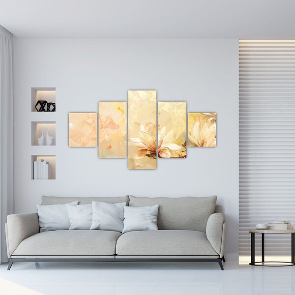 Obraz - Květy (125x70 cm)