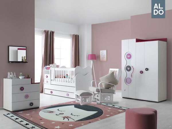 Berfin Dywany Dětský kusový koberec Smart Kids 22412 Pink - 120x180 cm