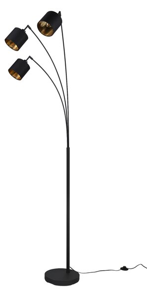 Stojací lampa TOMMY černá