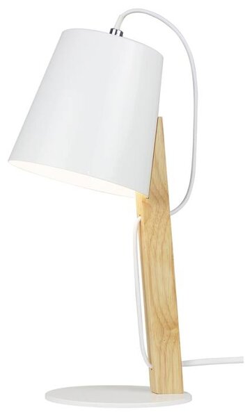 Stolní lampa REESE bílá