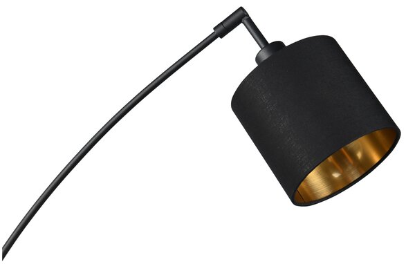 Stojací lampa TOMMY černá