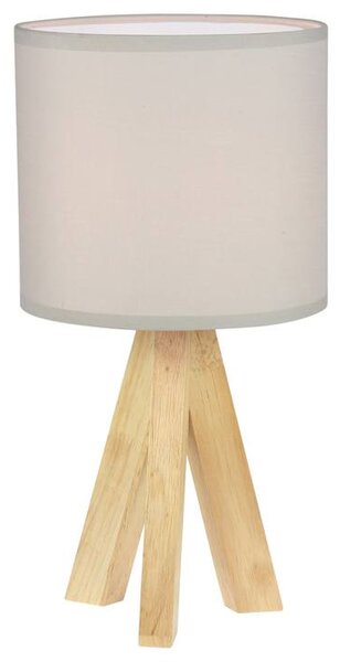 Stolní lampa LILLY světle šedá