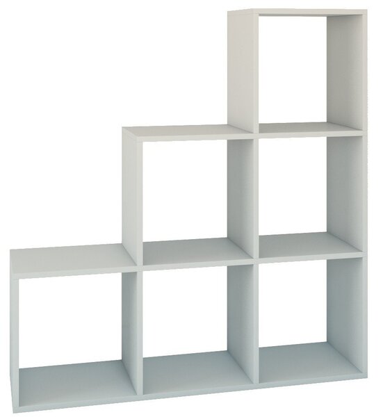 Regál STELLA bílá (115 x 115) cm
