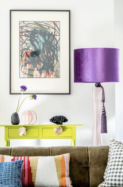 4concepts Designová stojací lampa SIENA LIGHT LAVENDER