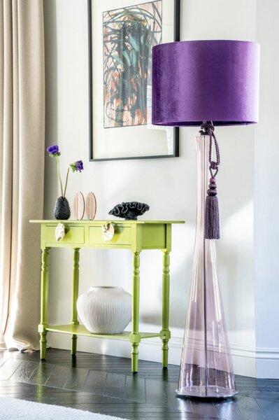 4concepts Designová stojací lampa SIENA LIGHT LAVENDER