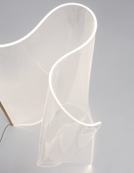 LED stojací lampa Siderno