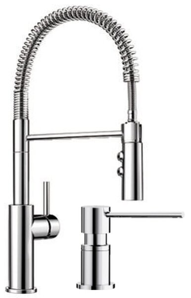 Sada kuchyňská baterie Blanco Catris-S 521476, dávkovač tekutin Blanco Lato 525808