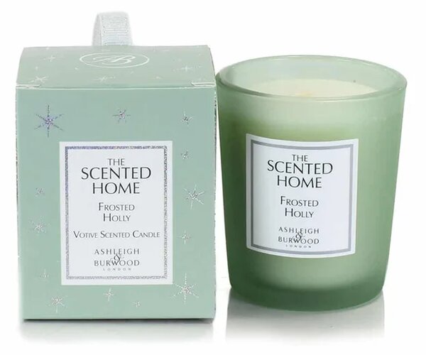 Vánoční vonná svíčka Frosted Holly 70 g – Ashleigh & Burwood