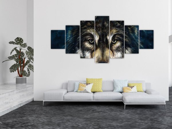 Obraz - Vlk (210x100 cm)