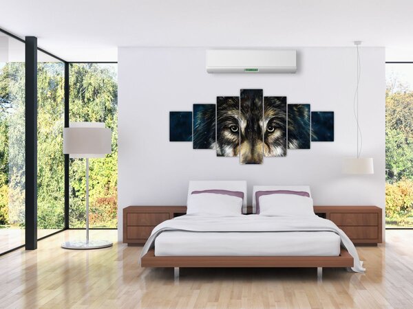 Obraz - Vlk (210x100 cm)