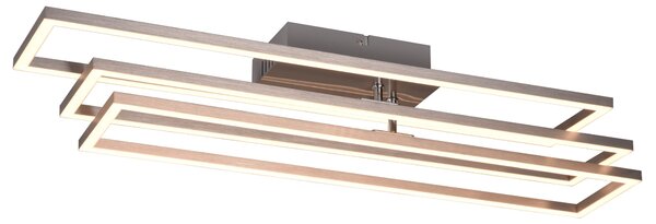 Stropní LED svítidlo CORSO matný nikl
