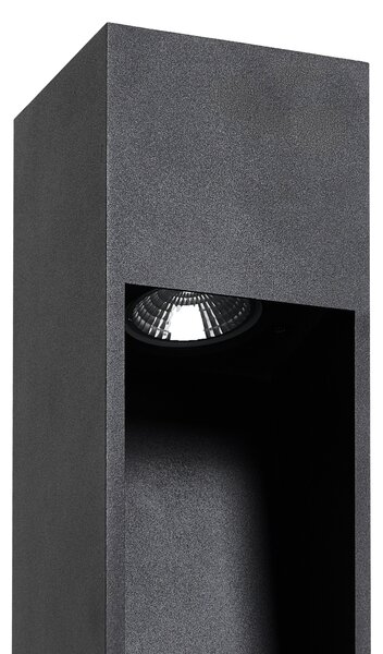 Venkovní LED sloupková lampa SABINO Černá