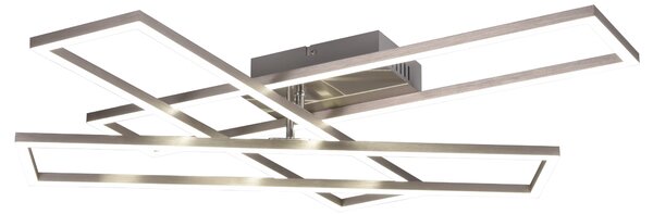 Stropní LED svítidlo CORSO matný nikl