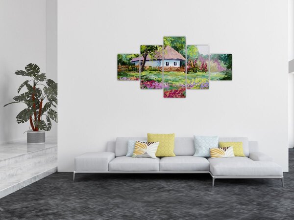 Obraz - Chalupa (125x70 cm)