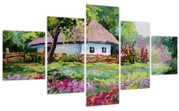 Obraz - Chalupa (125x70 cm)