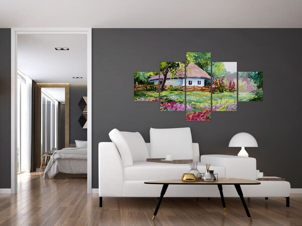 Obraz - Chalupa (125x70 cm)