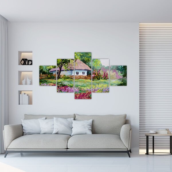 Obraz - Chalupa (125x70 cm)