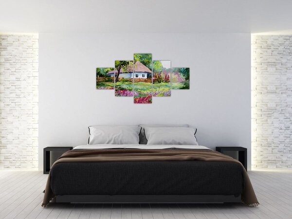 Obraz - Chalupa (125x70 cm)