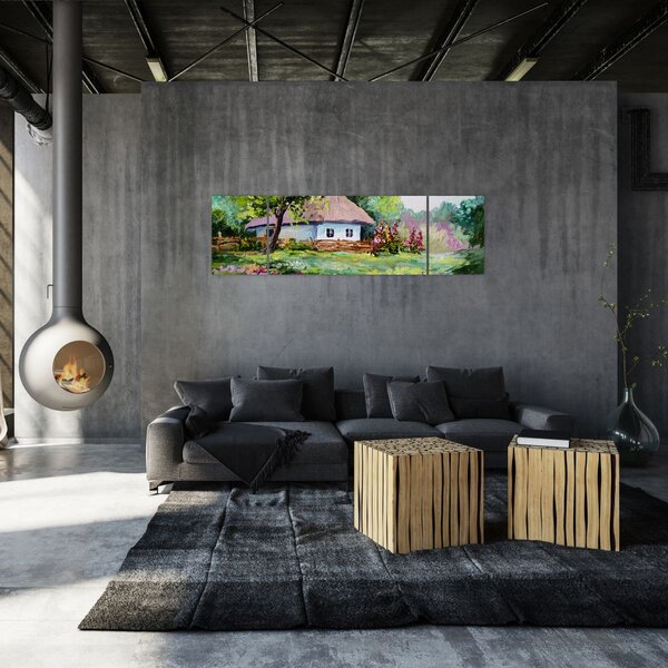 Obraz - Chalupa (170x50 cm)