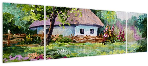 Obraz - Chalupa (170x50 cm)